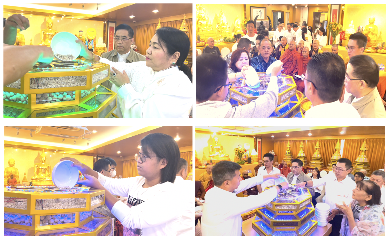 A group of people in a room
Description automatically generated